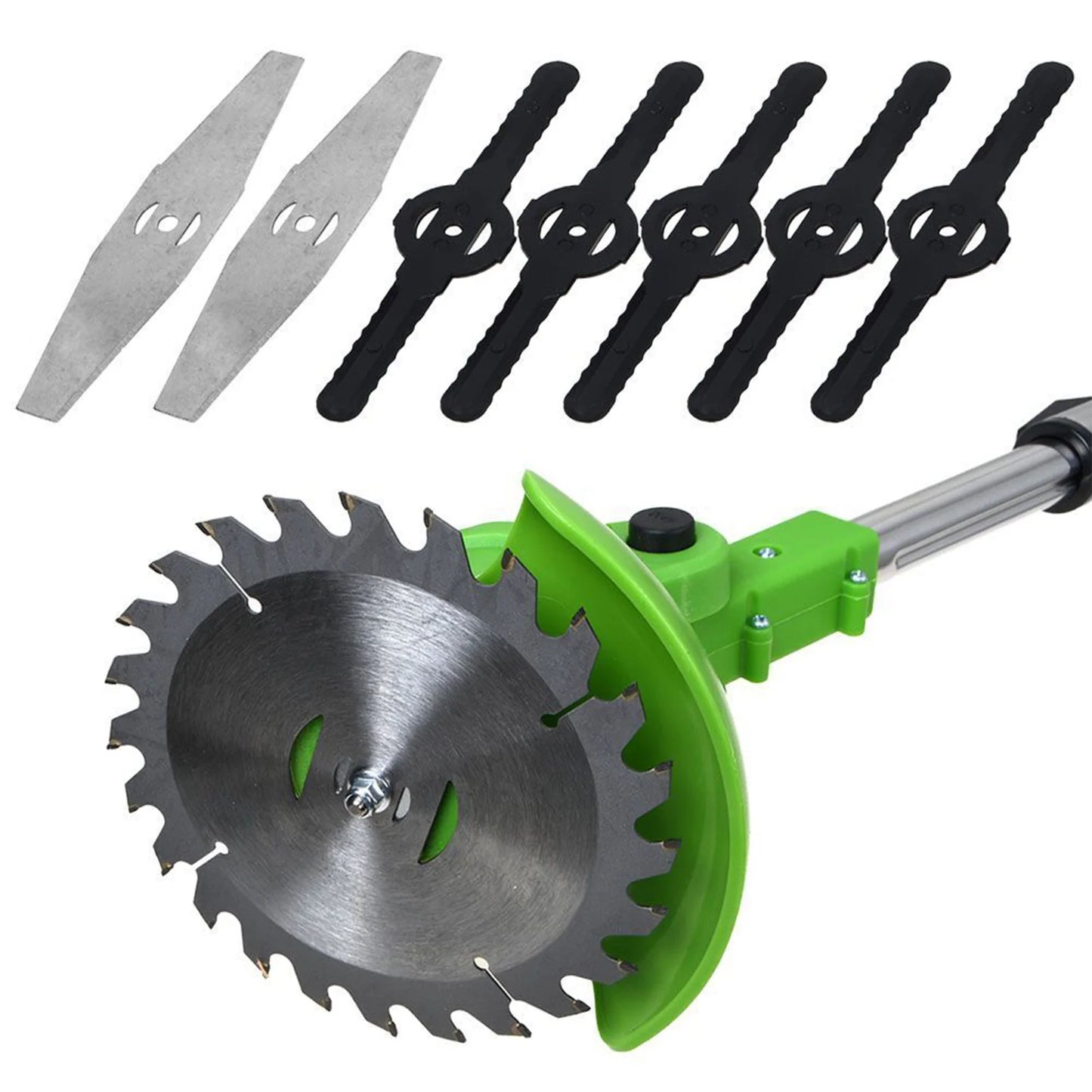 Brushless Cordless Electric Weed Trimmer 2-in-1 With Batteries