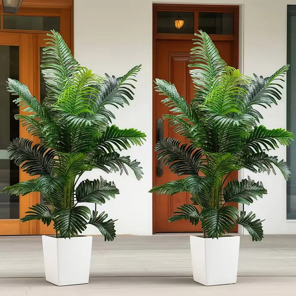 Artificial Palm Tree Decor For Indoor And Outdoor Use