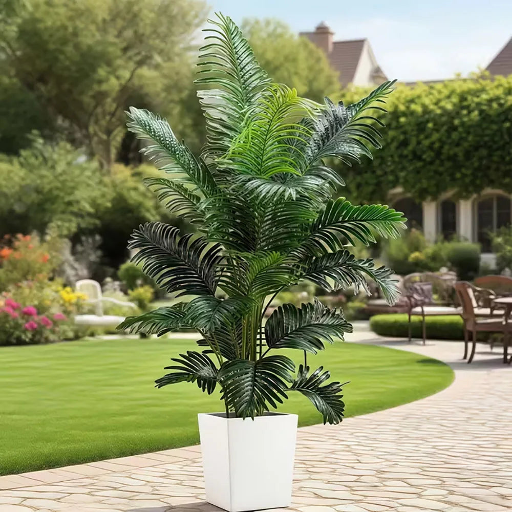 Artificial Palm Tree Decor For Indoor And Outdoor Use