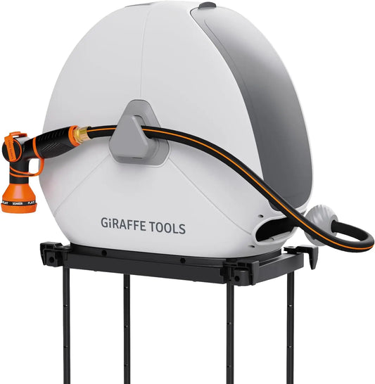 Giraffe Tools Retractable Hose Reel Ground Mount Automatic Rewind