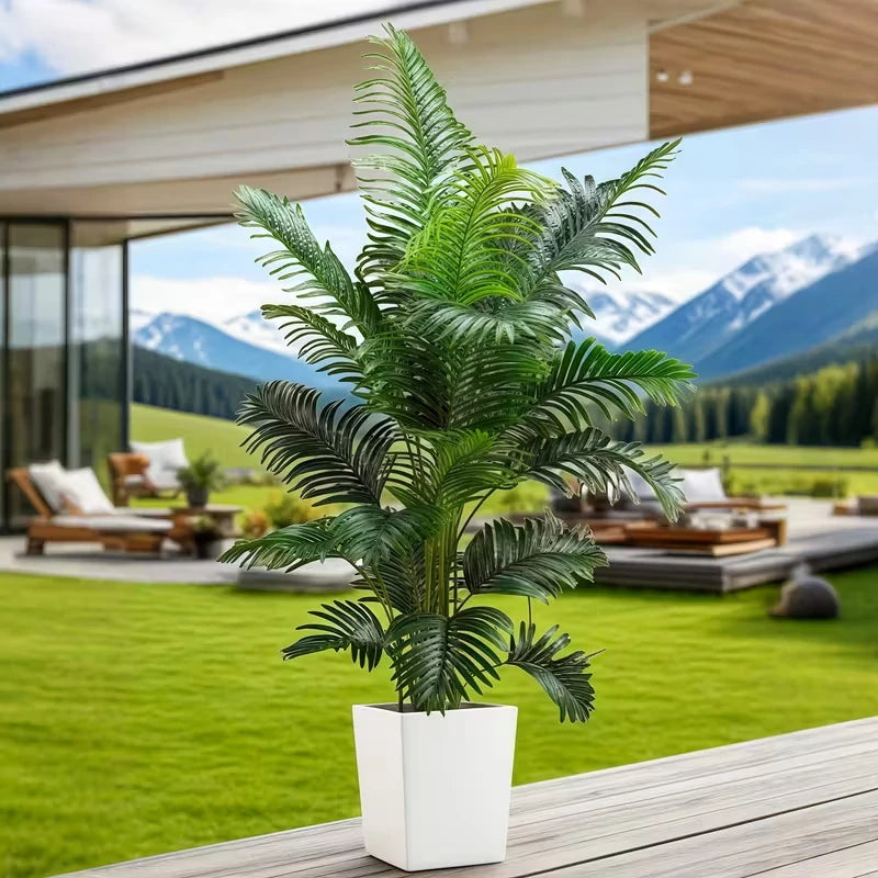 Artificial Palm Tree Decor For Indoor And Outdoor Use