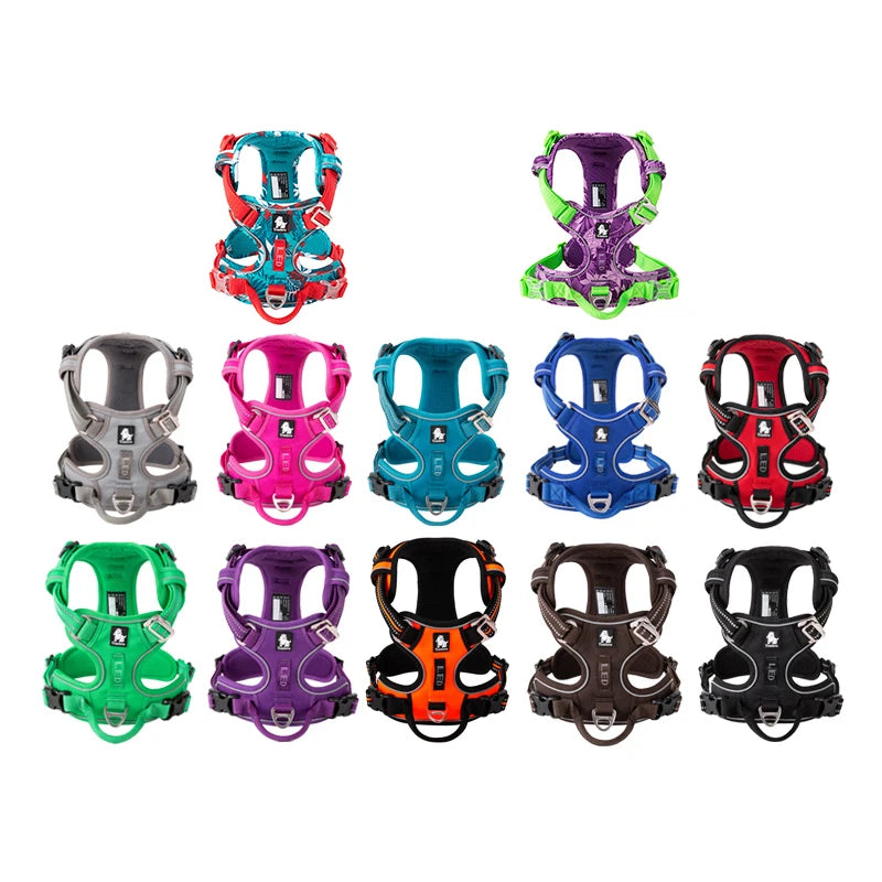 TrueLove Reflective Dog Harness No Pull Adjustable