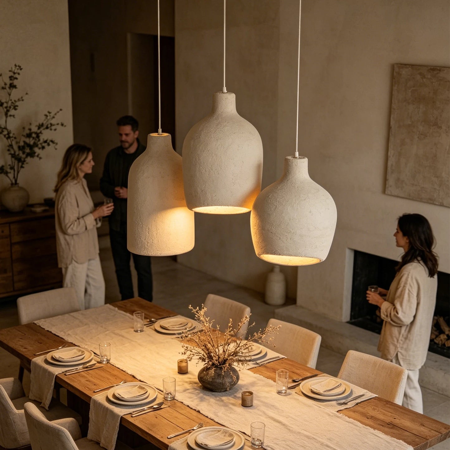 Nordic LED Ceiling Pendant Light Chandelier For Living Dining Bedroom Home Decor