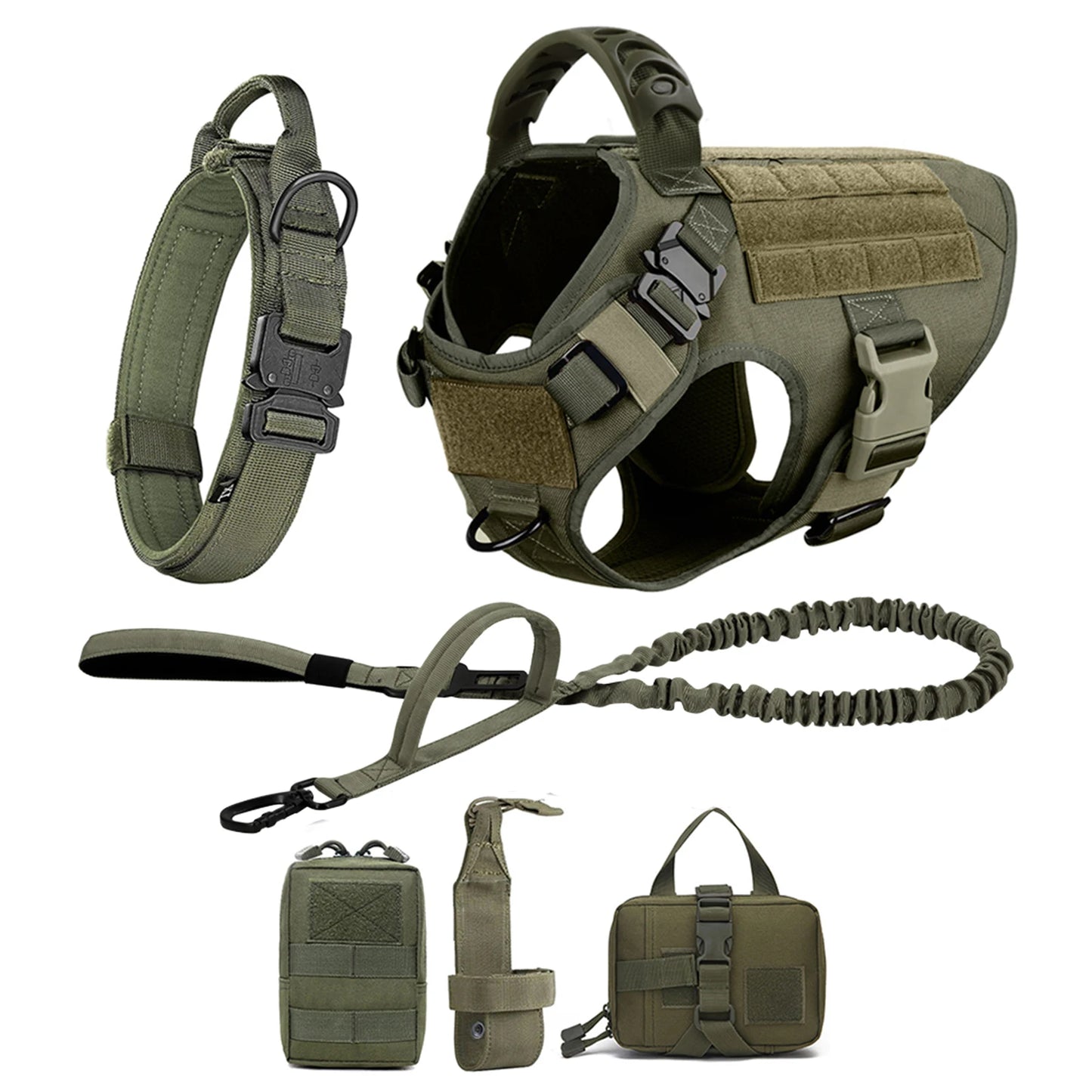 Petravel Dog Harness And Leash Set With Collar Vest For Training And Walking