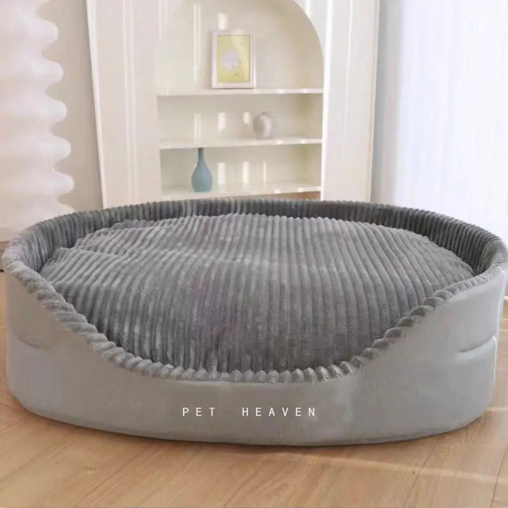 Pet Bed Non Slip Plush Surface Dirt Resistant Indoor Outdoor