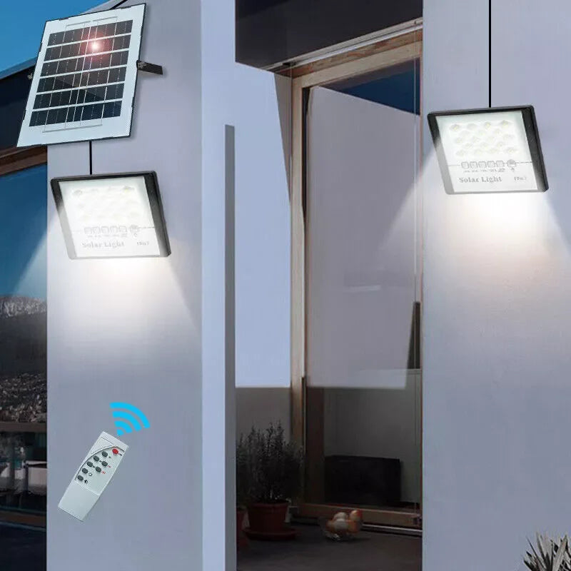 Solar 300W LED Street Light Outdoor Lamp Dusk To Dawn