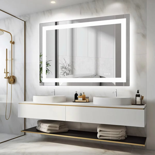 JHK LED Bathroom Vanity Mirror With Memory Function
