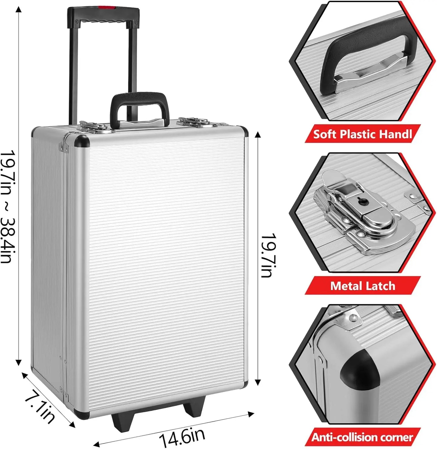 TLGREEN 799 Piece Tool Set With Trolley Case