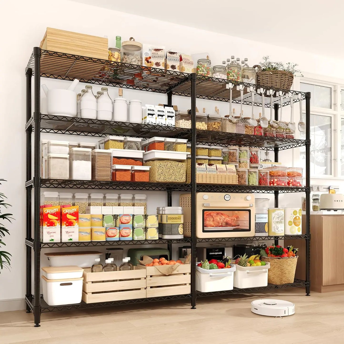 TWISTER.CK Heavy Duty Metal Storage Shelves