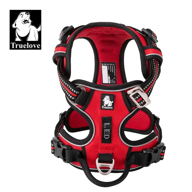 TrueLove Reflective Dog Harness No Pull Adjustable