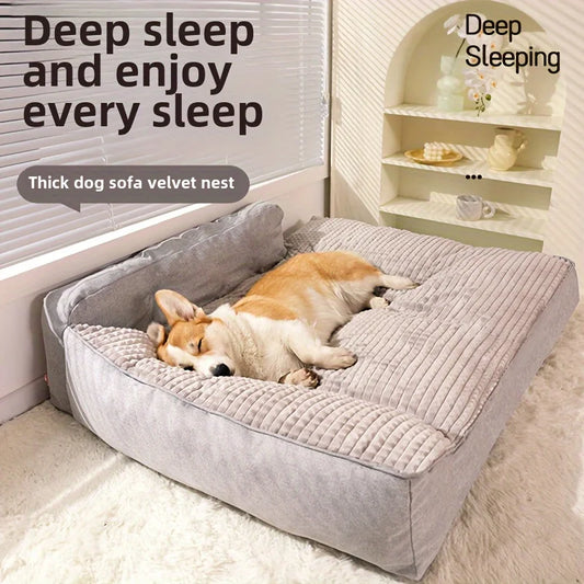 Cat Bed And Kennel Non Slip Warm Soft Premium Cushion