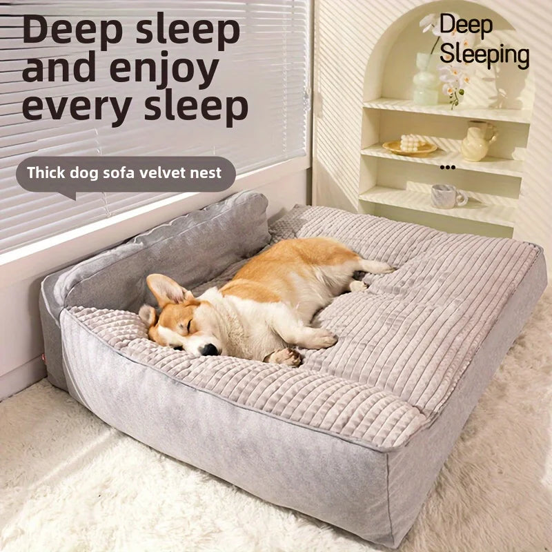 Soft Non Slip Winter Cat And Dog Bed Cushioning Comfort