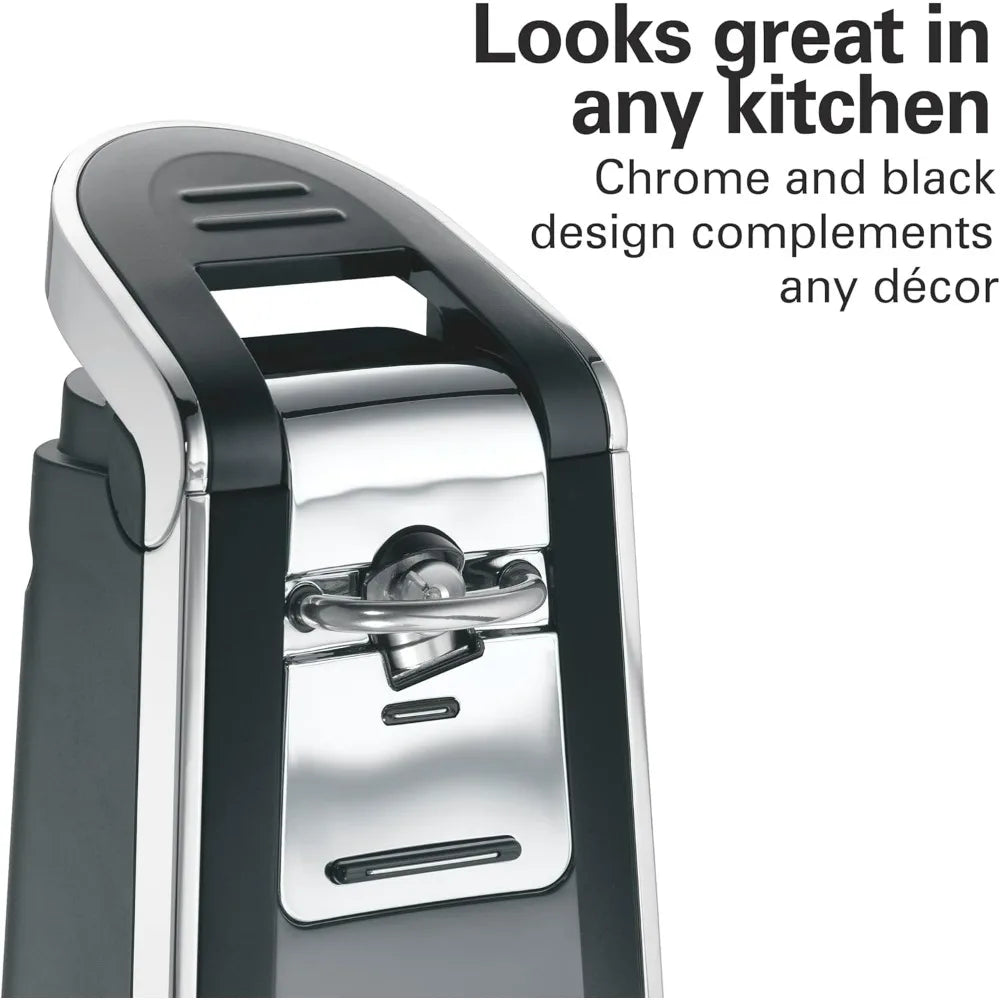 Smooth Touch Electric Automatic Can Opener With Push Down Lever