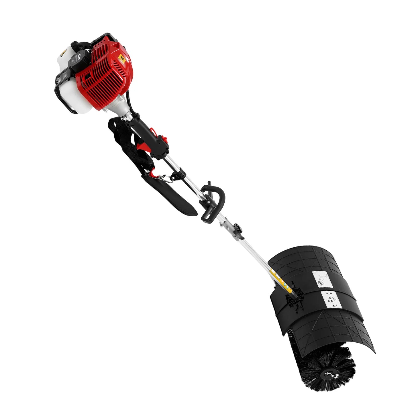 2.3HP Gas Powered Walk Behind Sweeper For Multi Surface Cleaning