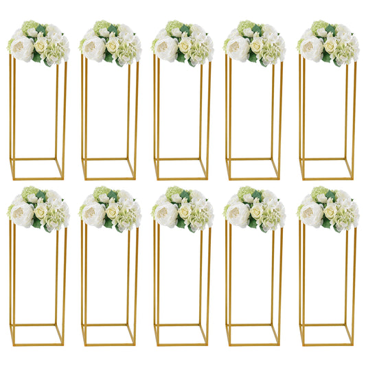 10 Piece Metal Flower Rack For Weddings And Event Decor
