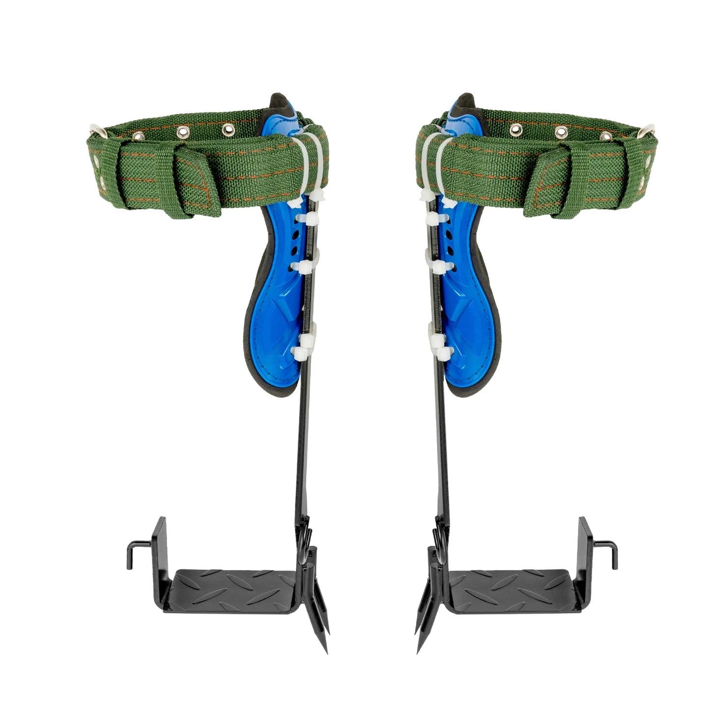 Tree Climbing Gear Set With Safety Belt And Steel Foot Pedal Kit