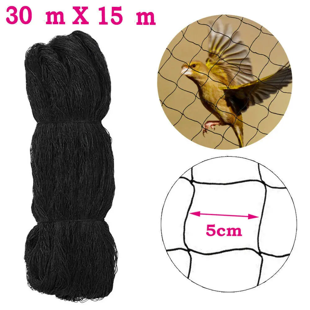 Bird Netting Heavy Duty Nylon Mesh Protection For Fruit Trees