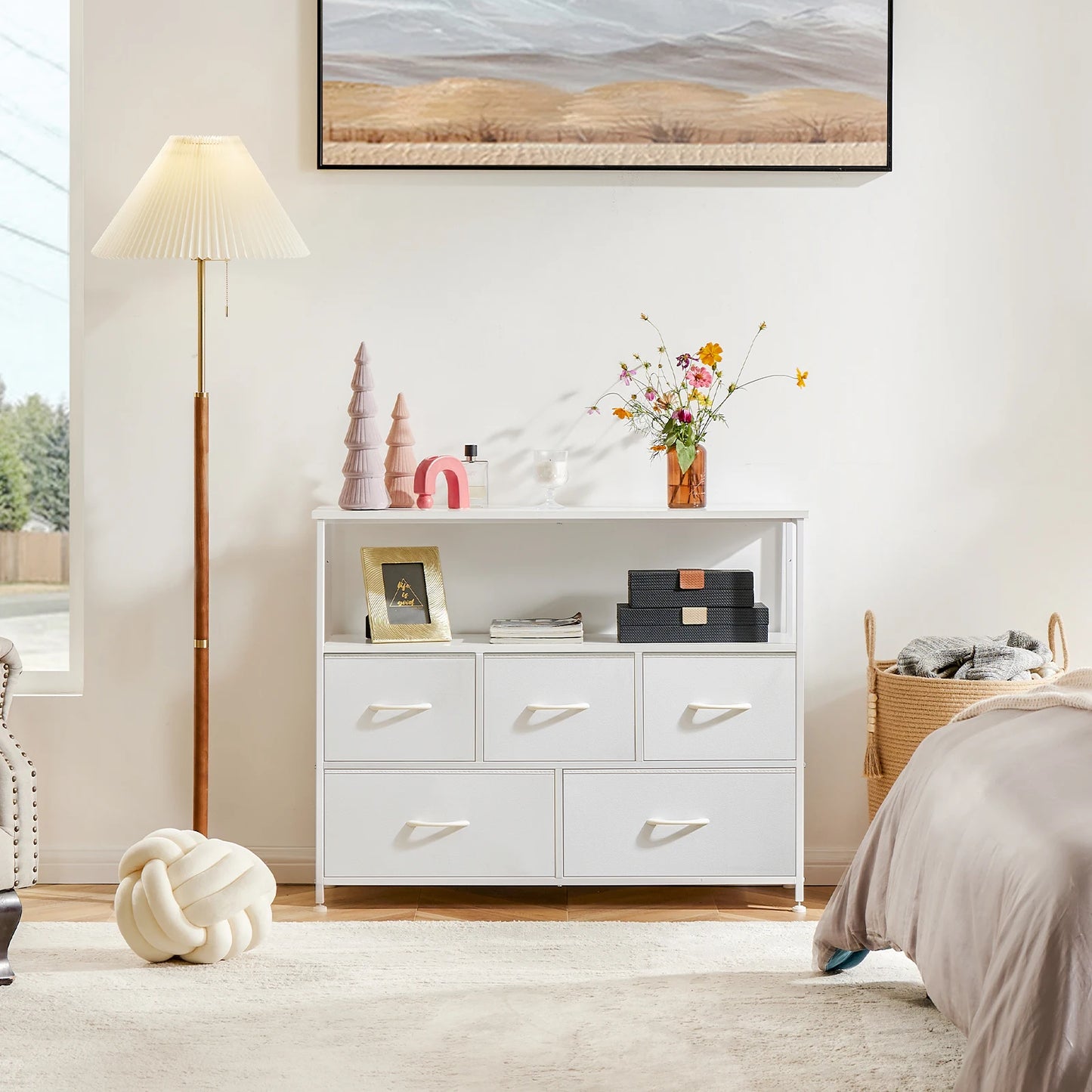 JHK Wardrobe Cabinet With Drawers Modern Bedroom Storage Furniture