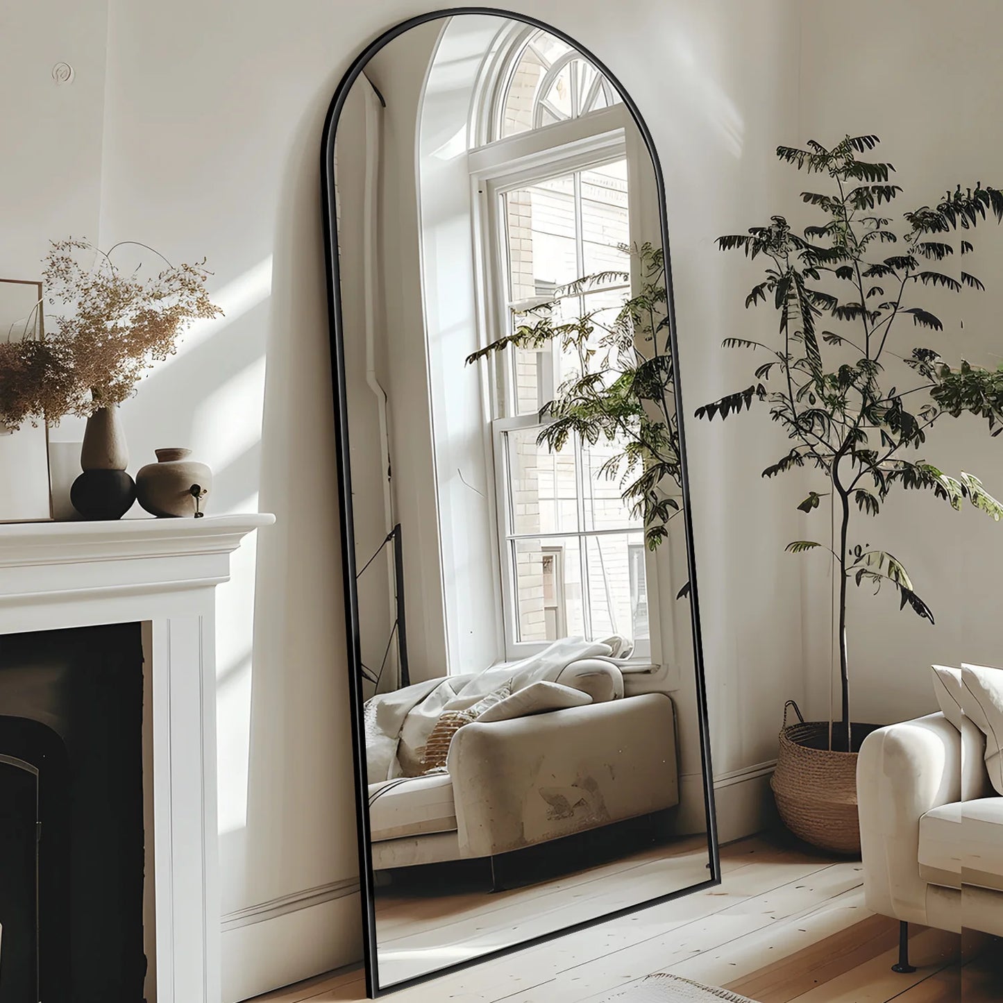 Antok Full Length Floor Mirror With Stand