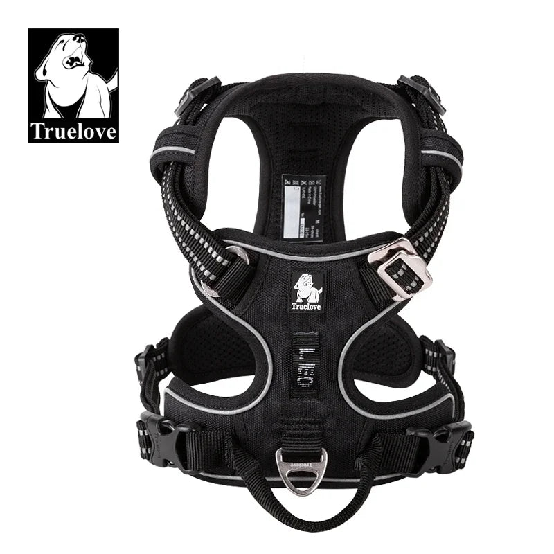TrueLove Reflective Dog Harness No Pull Adjustable