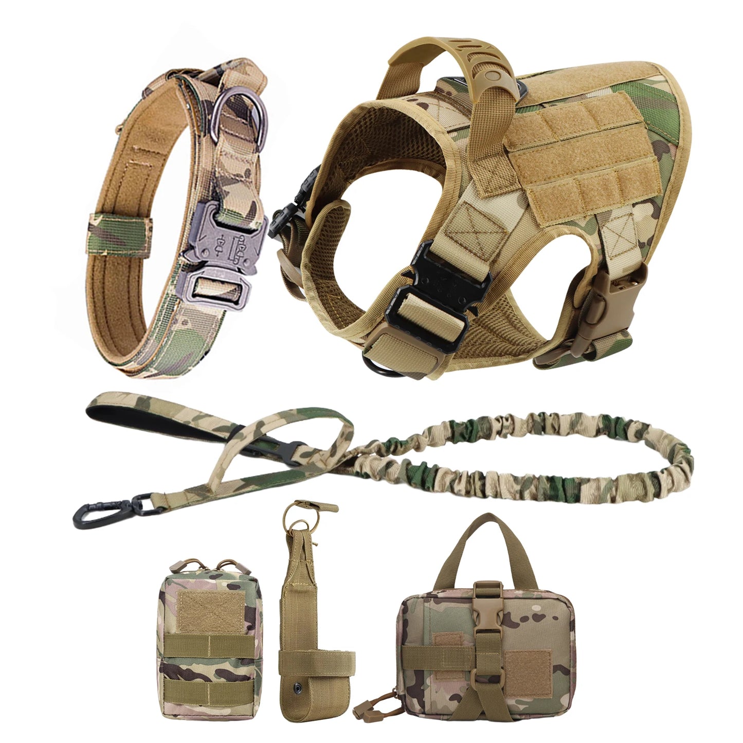 Petravel Dog Harness And Leash Set With Collar Vest For Training And Walking