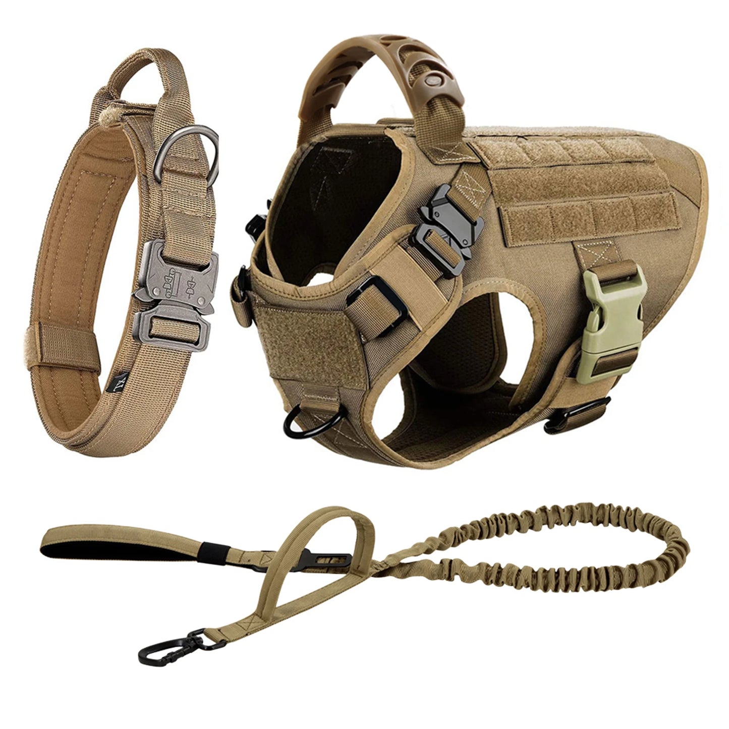 Petravel Dog Harness And Leash Set With Collar Vest For Training And Walking