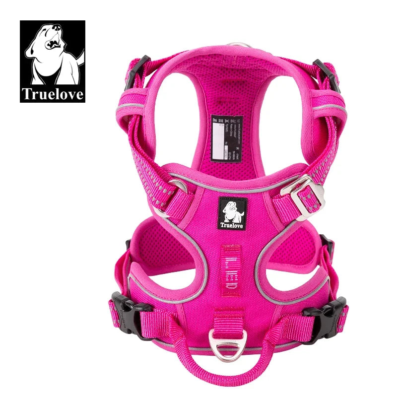 TrueLove Reflective Dog Harness No Pull Adjustable