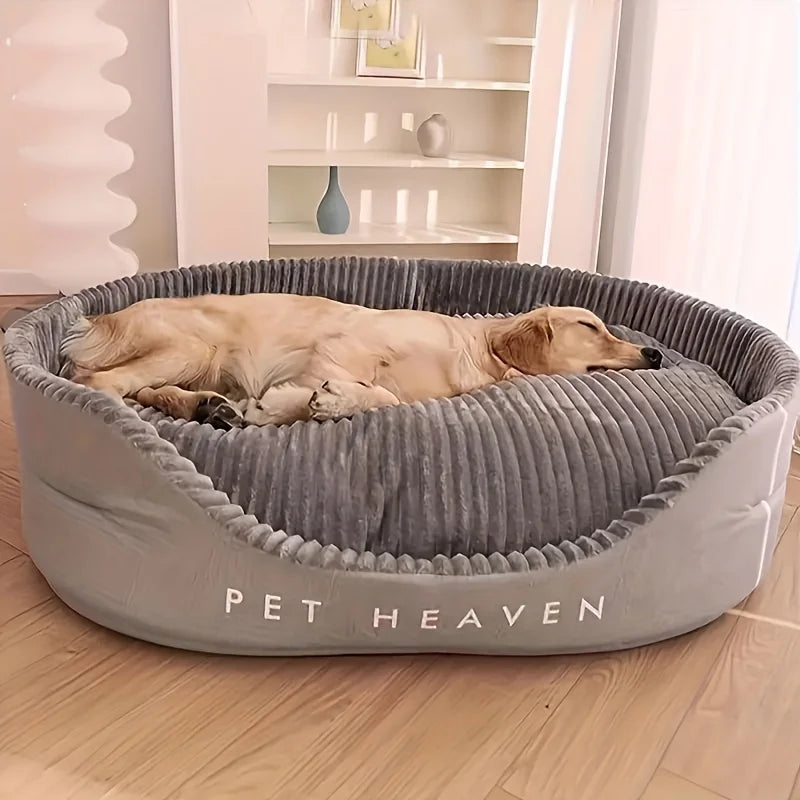 Pet Bed Non Slip Plush Surface Dirt Resistant Indoor Outdoor