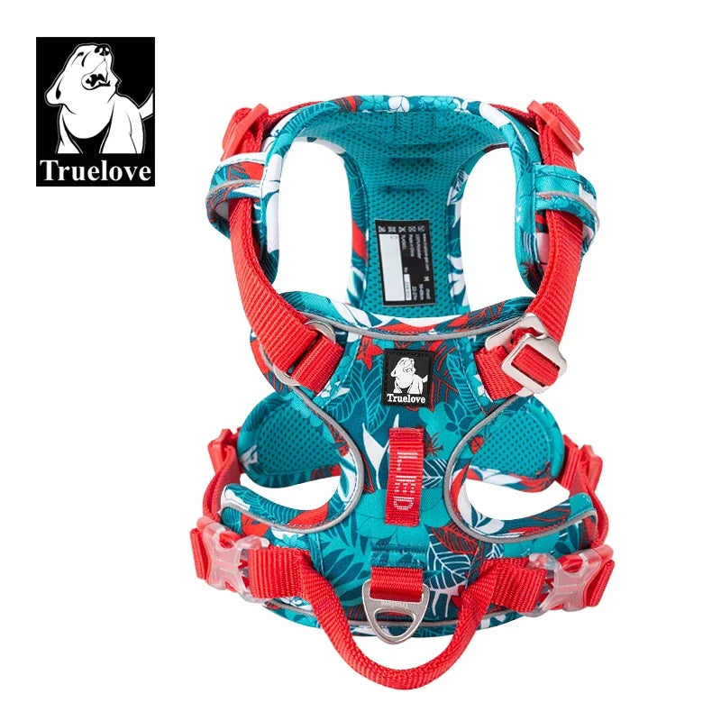 TrueLove Reflective Dog Harness No Pull Adjustable