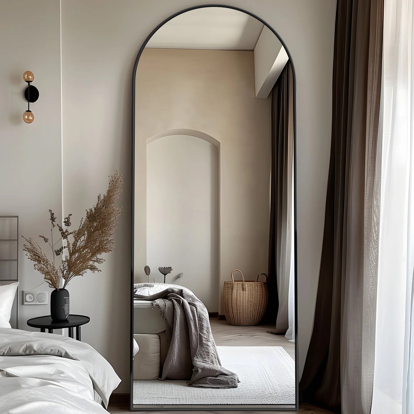 Antok Full Length Floor Mirror With Stand