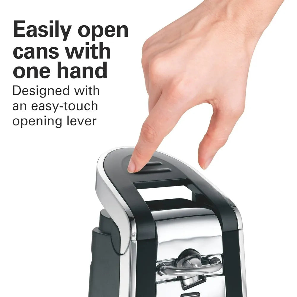Smooth Touch Electric Automatic Can Opener With Push Down Lever