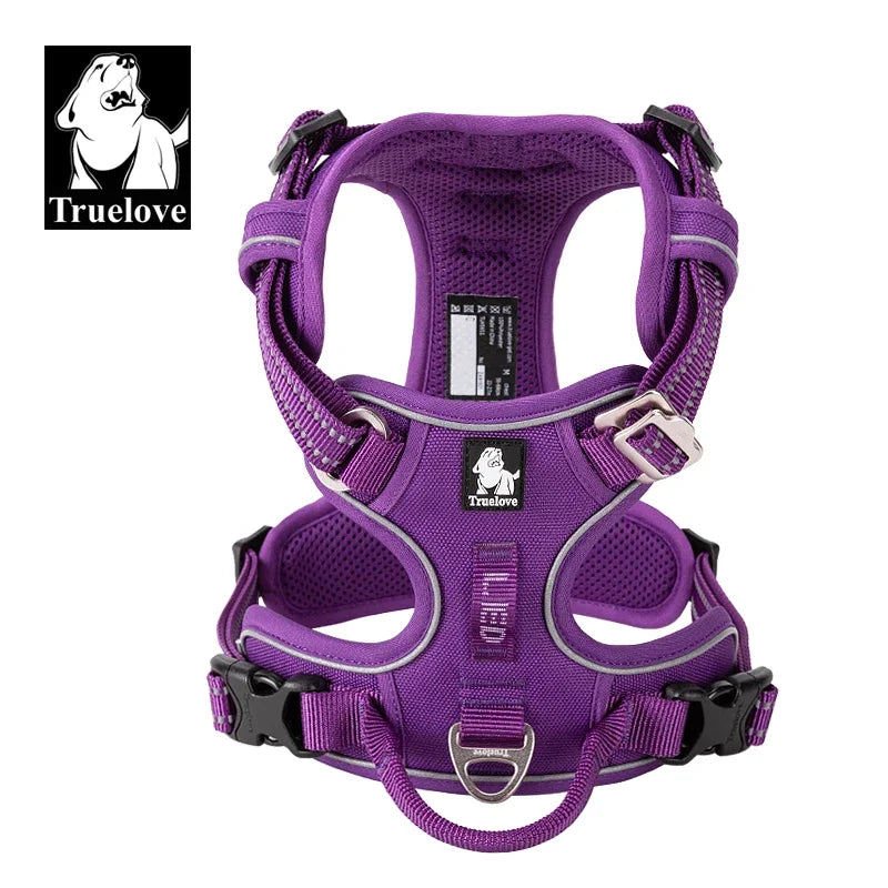 TrueLove Reflective Dog Harness No Pull Adjustable