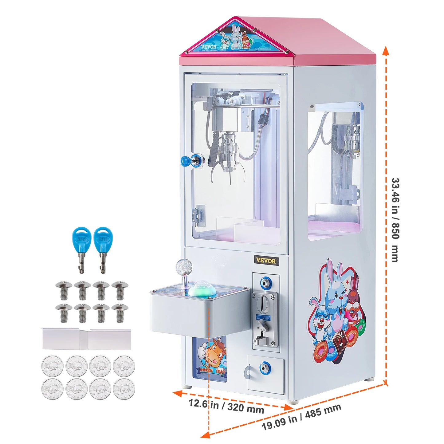 SucceBuy Claw Machine Arcade Grabber for Prize Vending and Fun