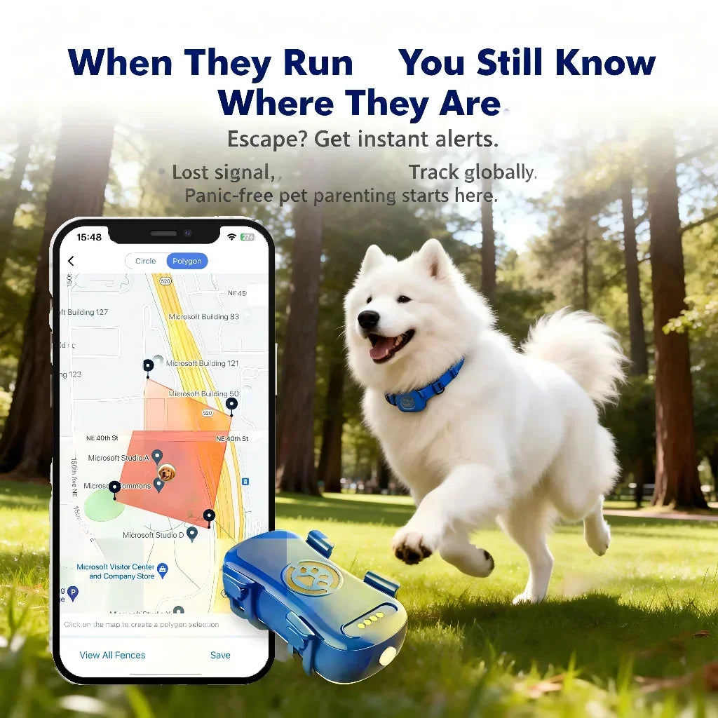 GPS Pet Tracker For Dogs And Cats With IoT SIM