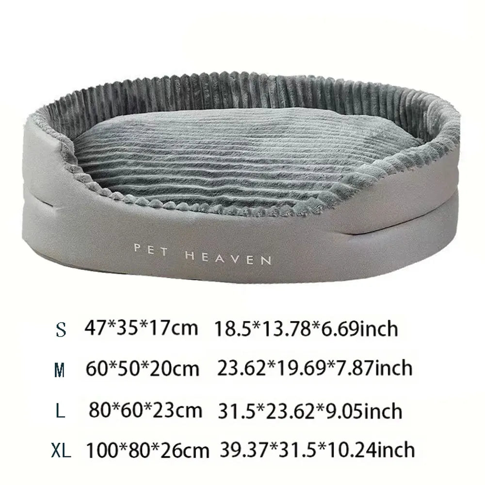 Pet Bed Non Slip Plush Surface Dirt Resistant Indoor Outdoor