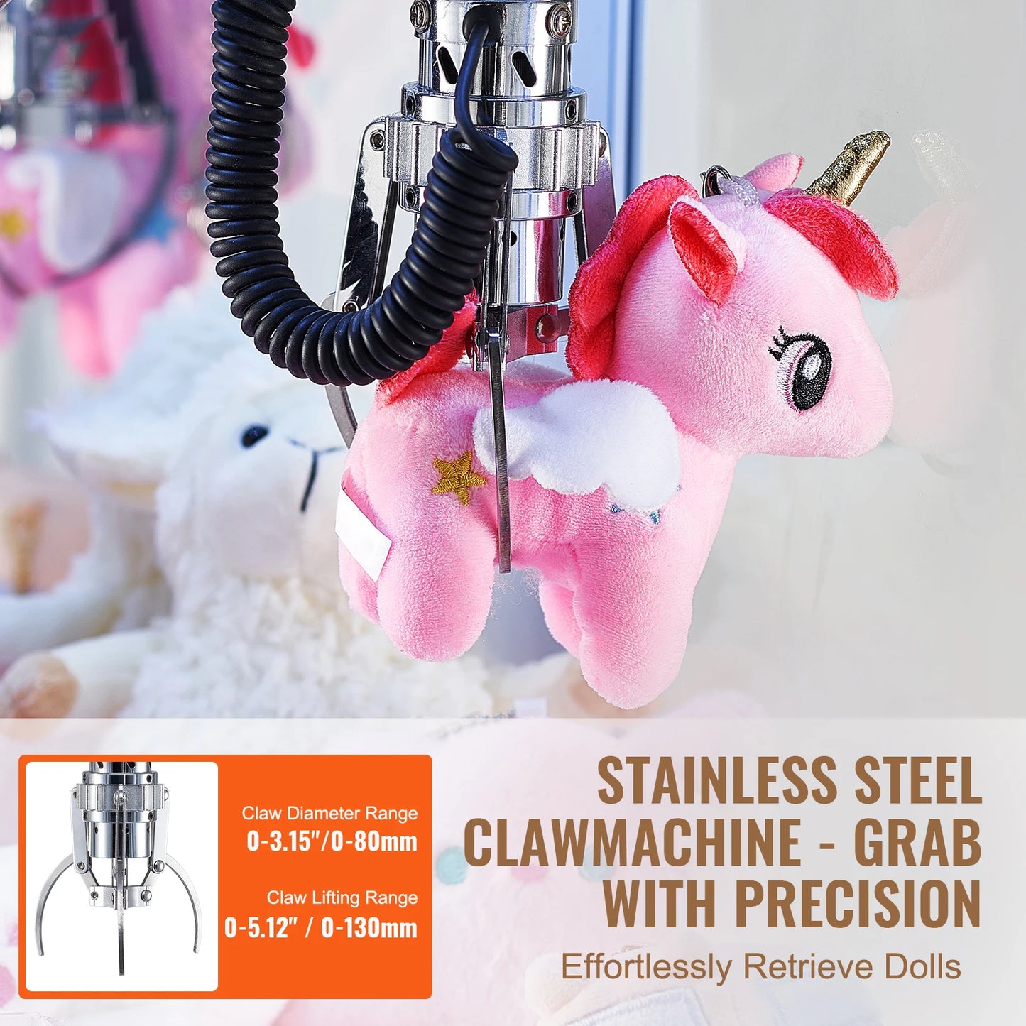 SucceBuy Claw Machine Arcade Grabber for Prize Vending and Fun