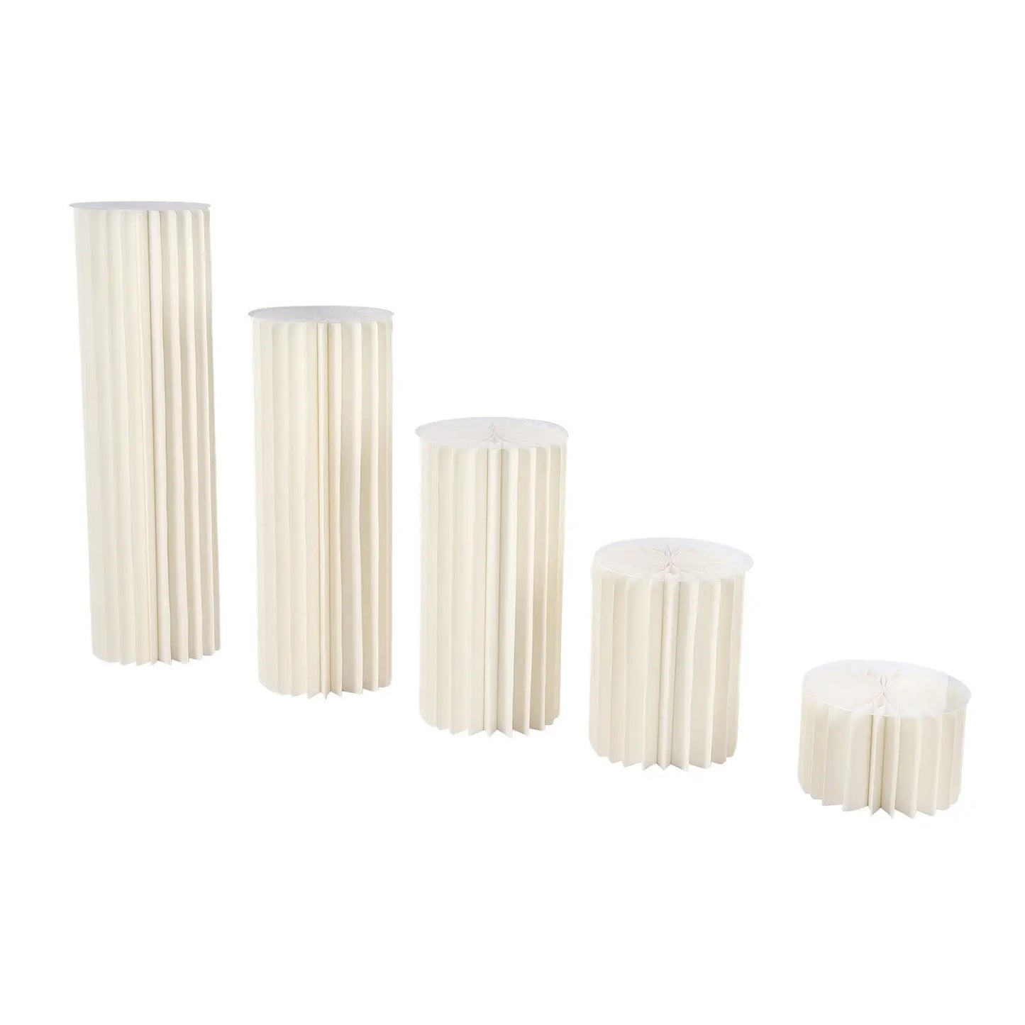 Wedding Cardboard Centerpiece Vases Set For Party Tables Decoration