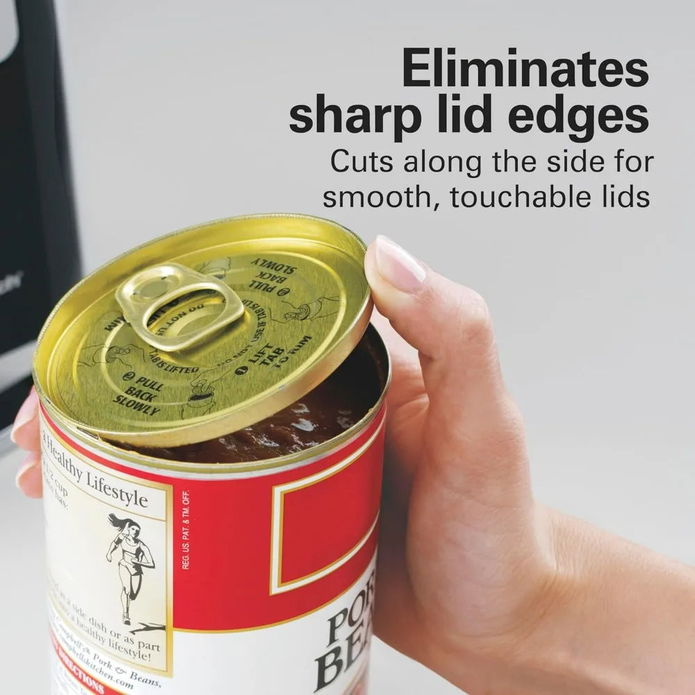 Smooth Touch Electric Automatic Can Opener With Push Down Lever