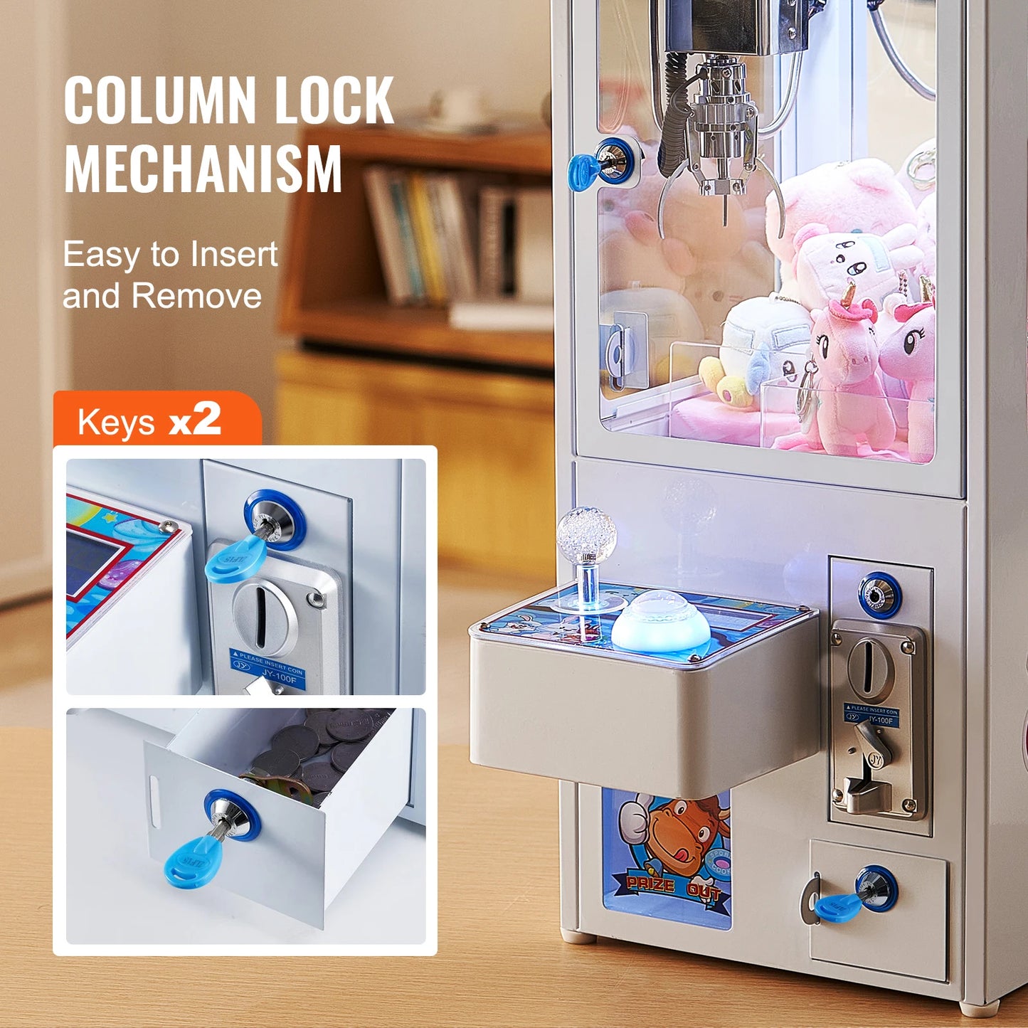 SucceBuy Claw Machine Arcade Grabber for Prize Vending and Fun