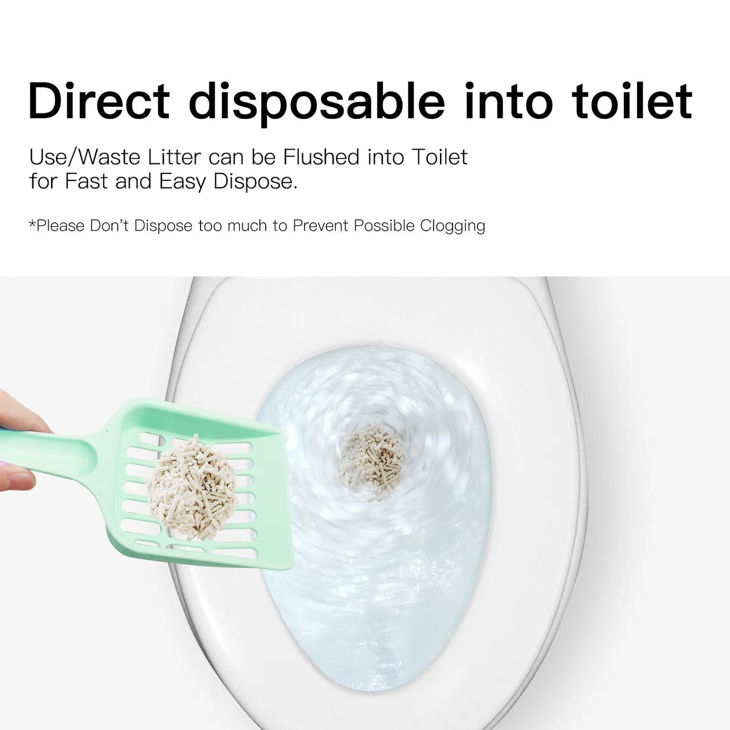 Tofu Cat Litter Botanical Dust Free Flushable Odor Control