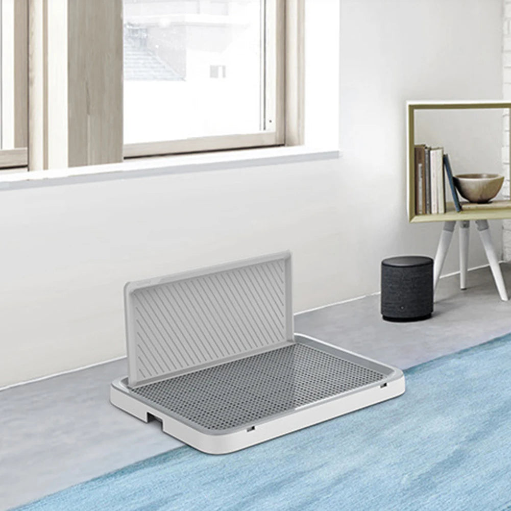 Dog Potty Tray With Pee Wall Portable Potty Anti Splash